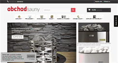 Desktop Screenshot of obchod-sauny.cz